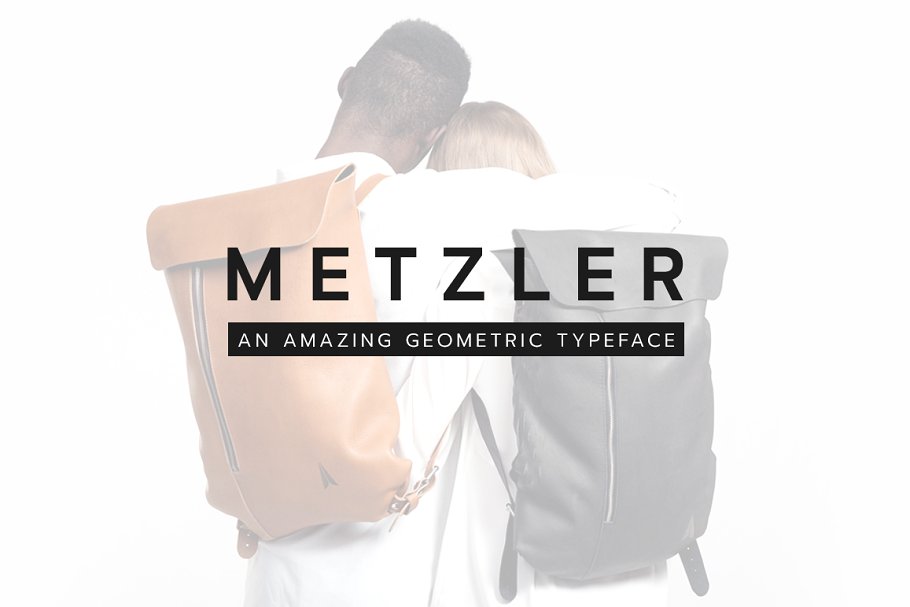 Пример шрифта Metzler Regular